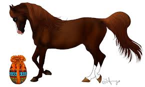 easter horse