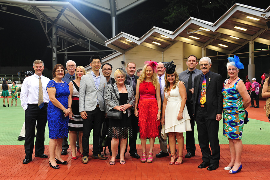 Rise N Shine owners before the Guineas (2)